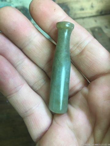 老和田玉烟嘴